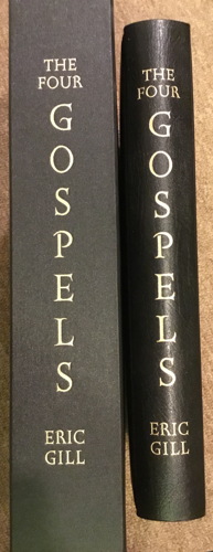 Folio Society The Four Gospels spines