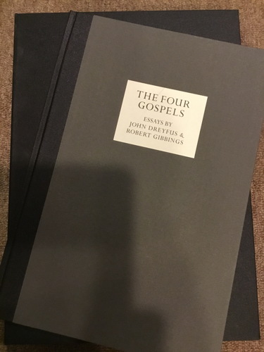 Folio Society The Four Gospels commentary volume