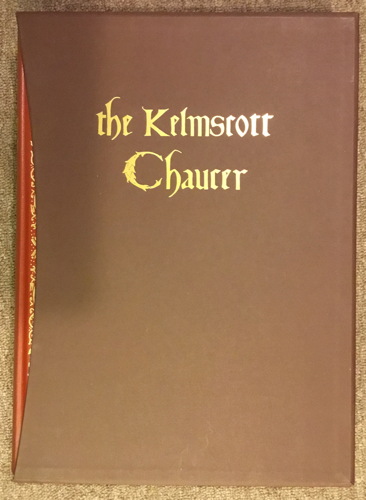Folio Society 2008 Kelmscott Chaucer slipcase