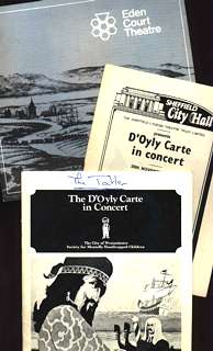 1977 D'Oyly Carte programmes