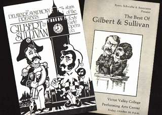 1984 Gilbert and Sullivan programmes