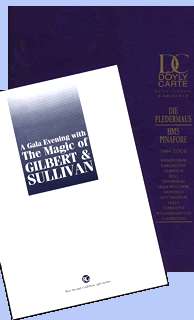 1994 Gilbert and Sullivan programmes
