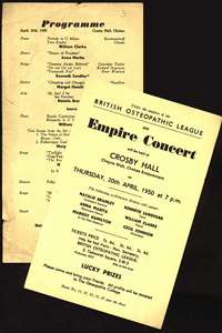 1950 empire concert programme