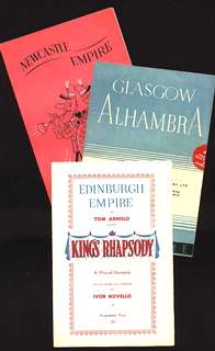 Programmes for King's Rhapsody