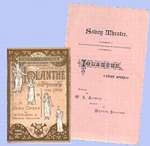 Early Iolanthe programmes