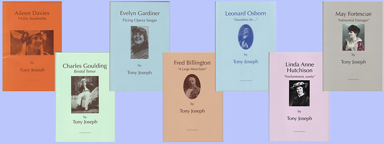A selection of Savoyard biographies by Tony Joseph