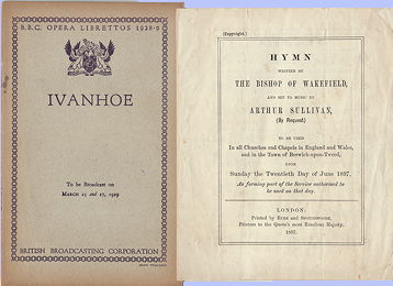 Bishop of Wakefield's Hymn and Ivanhoe