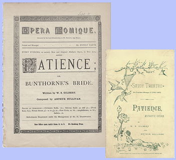 Patience 1881 programs