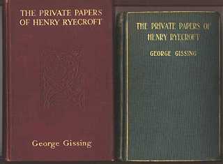 The private Papers of Henry Ryecroft