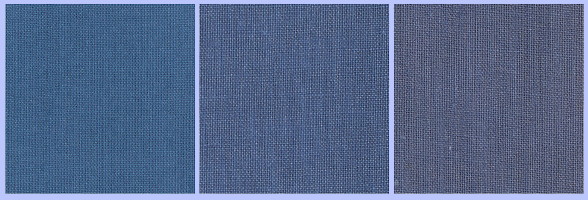 Variant blue cloths