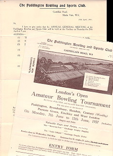 London's Amateur Bowling Tournament